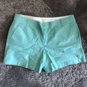 J. Crew Powdered Oxford City Fit Shorts NWT